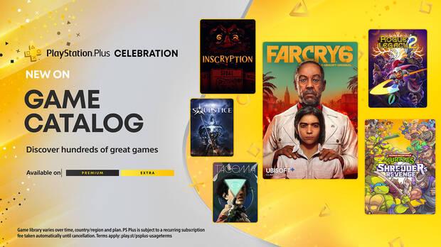 Nuevos juegos de junio del catlogo de PS Plus Extra y Premium.