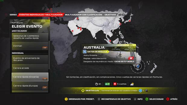 F1 World es un modo dedicado a convertir a F1 23 en un juego como servicio. El inicio es sencillo pero puede evolucionar bien en pr�ximas entregas.