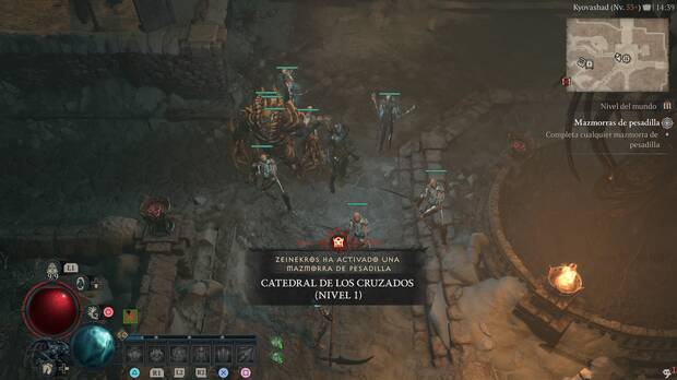 Diablo 4 - Desbloquear mazmorras de pesadillas