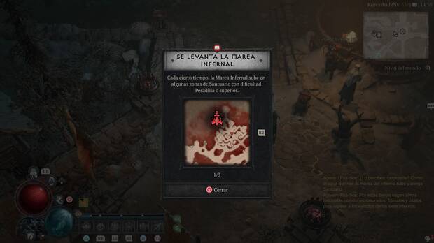 Diablo 4 - Cómo desbloquear las Mareas infernales