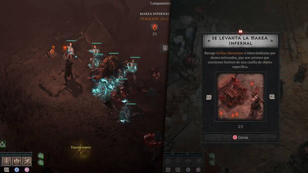 Diablo 4 - Características de las Mareas infernales