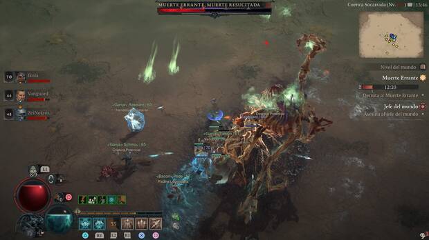 Diablo 4 - Cómo derrotar a La Muerte Errante