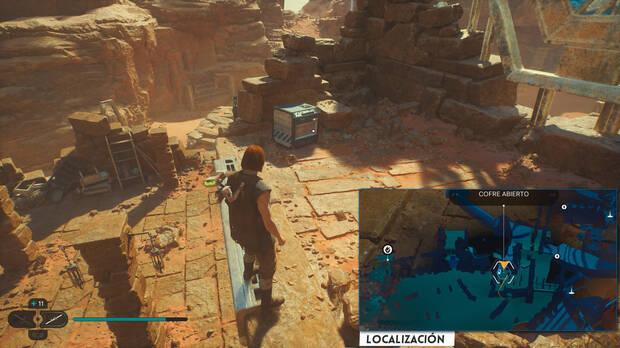 Star Wars Jedi: Survivor - Localización del cofre 04 en Muros del monasterio de Jedha
