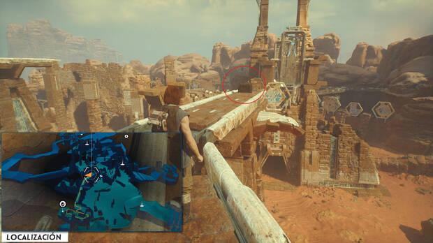 Star Wars Jedi: Survivor - Localización del cofre 06 en Muros del monasterio de Jedha