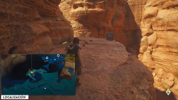 Star Wars Jedi: Survivor - Localización del cofre 20 en Llanuras áridas de Jedha