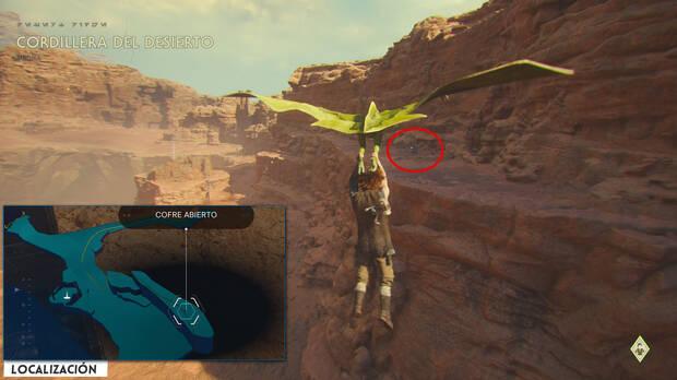 Star Wars Jedi: Survivor - Localización del cofre 37 en Cordillera del desierto de Jedha