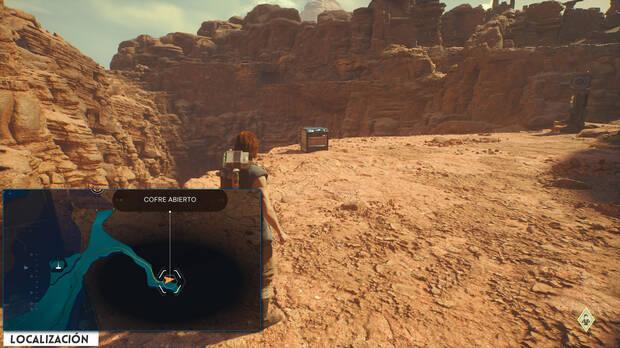 Star Wars Jedi: Survivor - Localización del cofre 38 en Cordillera del desierto de Jedha