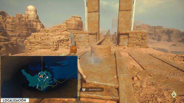Star Wars Jedi: Survivor - Localización del banco de datos 42 en Camino de la convicción de Jedha