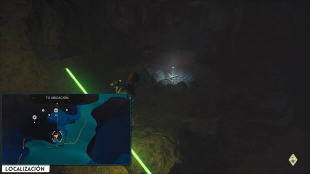 Star Wars Jedi: Survivor - Localización del banco de datos 44 en Cordillera del desierto de Jedha