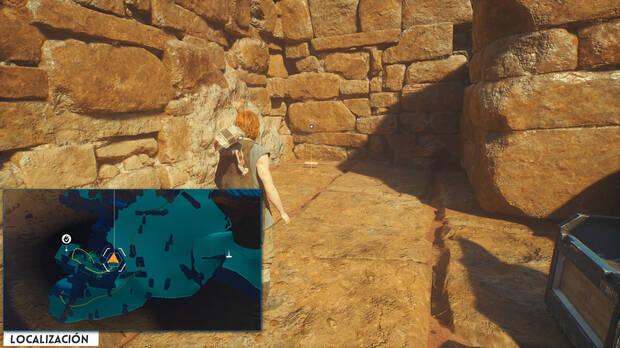 Star Wars Jedi: Survivor - Localización del tesoro 06 en Muros del monasterio de Jedha
