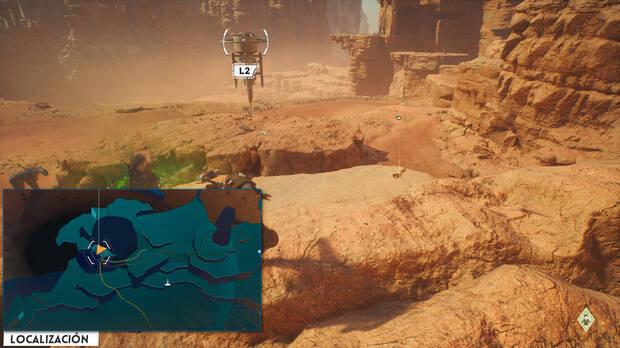 Star Wars Jedi: Survivor - Localización del tesoro 22 en Llanuras áridas de Jedha