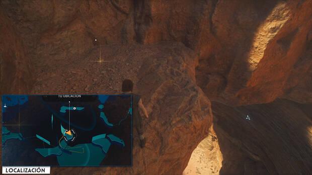 Star Wars Jedi: Survivor - Localización del tesoro 31 en Tierras altas de Narkis de Jedha