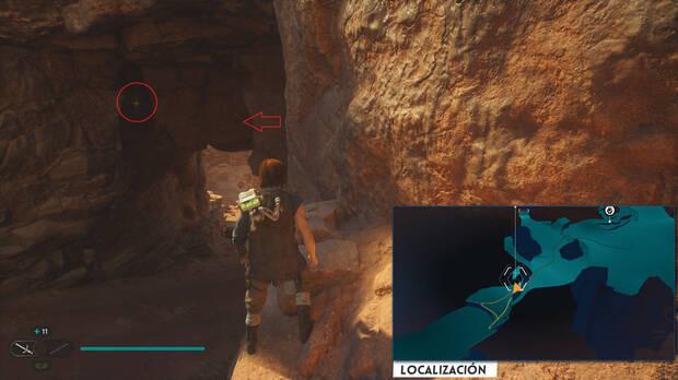 Star Wars Jedi: Survivor - Localización del tesoro 49 en Cordillera del desierto de Jedha