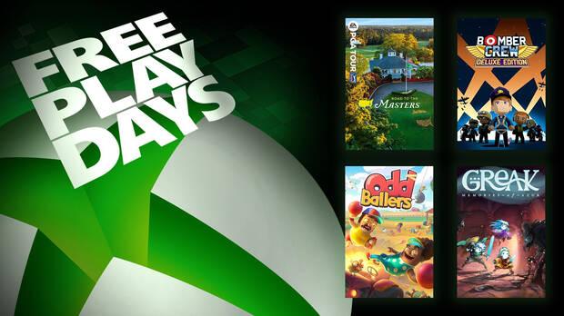 Nuevos juegos gratis en los Free Play Days de Xbox Live Gold.