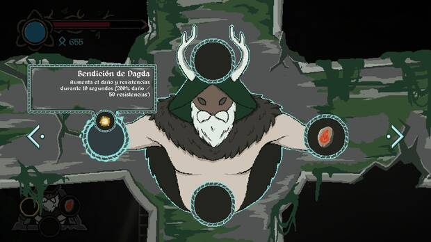 As es The Druid, un roguelike con gran variedad entre las mejoras del personaje Imagen 2