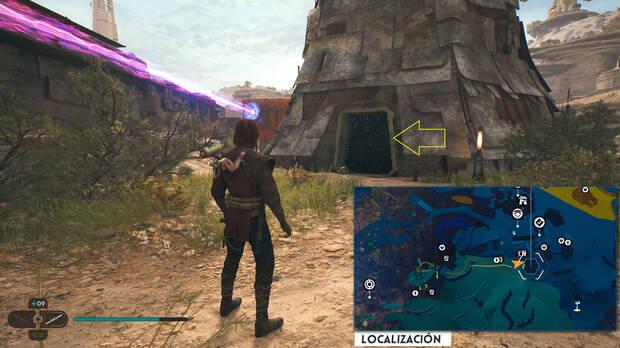 Star Wars Jedi: Survivor - Localización del cofre 13 en Sendero sur de Koboh