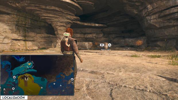 Star Wars Jedi: Survivor - Localización del cofre 29 en Puesto avanzado de Sendero del Caminante de Koboh