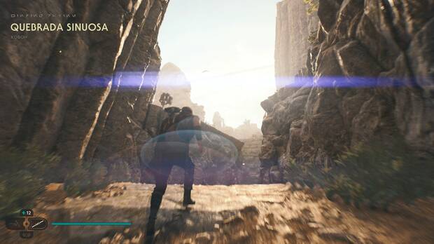 Star Wars Jedi: Survivor - Entrando en la zona de Quebrada sinuosa