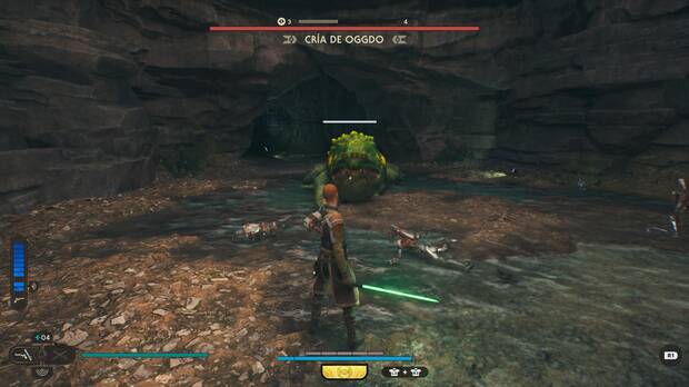 Star Wars Jedi: Survivor - Combate contra el enemigo legendario Cría de Oggdo