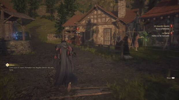 Final Fantasy XVI - Un mundo injusto: salida nordeste de Lostwing, mercader de Moore