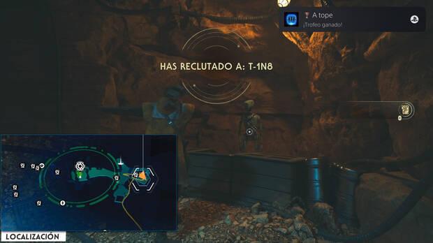 Star Wars Jedi: Survivor - Recluta de la cantina T-1N8