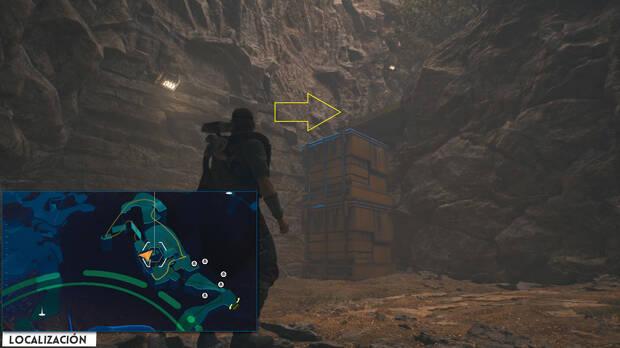 Star Wars Jedi: Survivor - Localización del cofre 113 en Quebrada sinuosa de Koboh