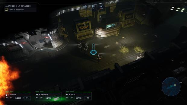 El sigilo en 'Dark Descent' no termina de funcionar.