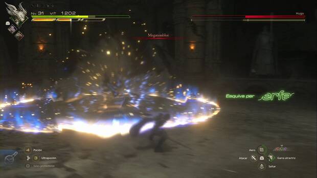 Final Fantasy XVI - Pena capital: Hugo usa el Megatemblor