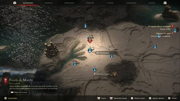 Final Fantasy XVI - El regreso de un prodigio: ubicacin de la Fonda de Martha