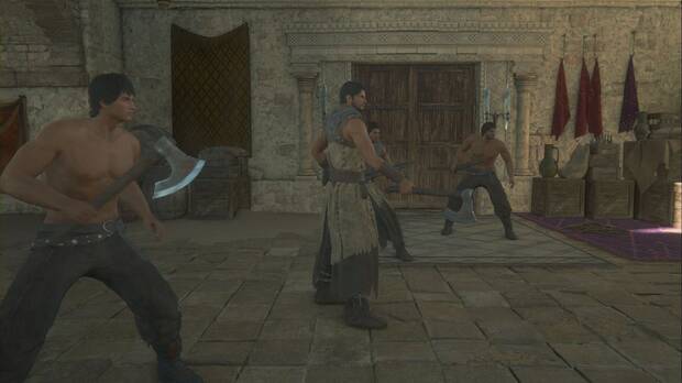 Final Fantasy XVI - Un enigma entre arenas: los asaltantes atacan a Clive