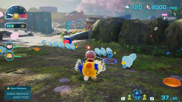 Ochin puede cargar con m�s Pikmin al crecer.