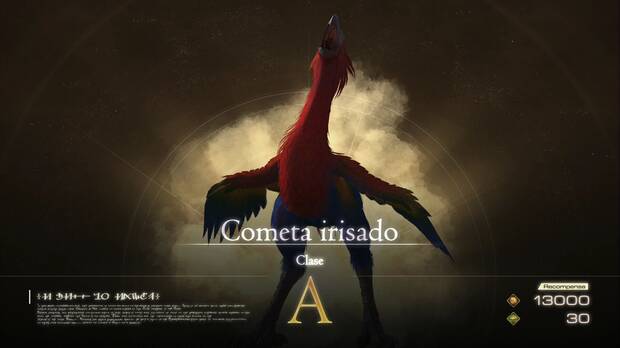Final Fantasy XVI - Escorias: cometa irisado