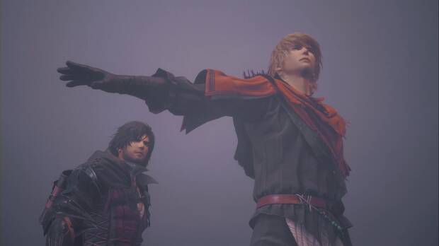 Final Fantasy XVI - Pandemónium: Joshua prepara la barrera