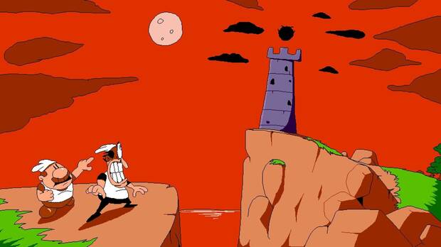 Los homenajes a videojuegos cl�sicos y series son constantes de principio a fin.