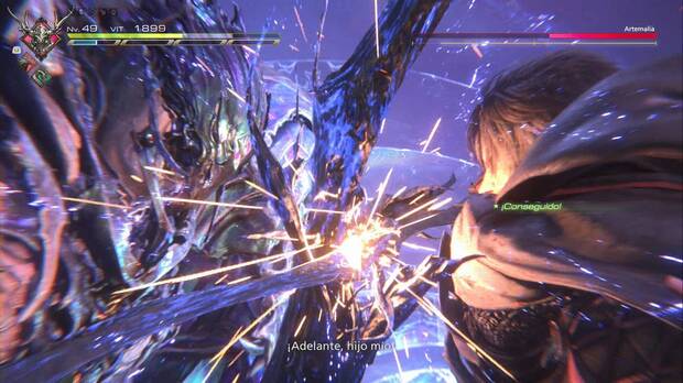 Final Fantasy XVI - Dioses y hombres: Clive invoca el poder de Odín