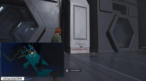 Star Wars Jedi: Survivor - Localización del banco de datos 01 en Nova Garon