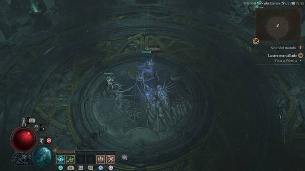 Diablo 4 - Salir de las mazmorras con un portal de ciudad