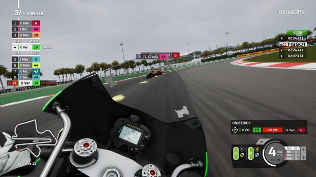 Con las ayudas neuronales y la opci�n de rebobinar el tiempo podr�s ser competitivo, incluso si es tu primer 'MotoGP' de Milestone.