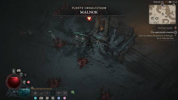 Diablo 4 - Recompensas por conquistar fuertes