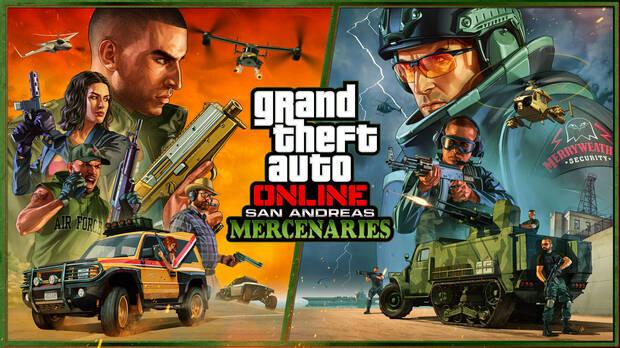 Imagen de portada de GTA Online: San Andreas Mercenaries.