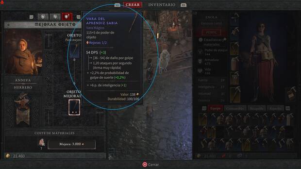 Diablo 4 - Explicación objetos rareza mágico