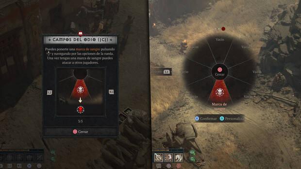 Diablo 4 - Cómo ponerte una marca de sangre
