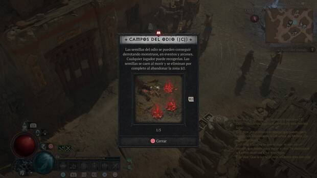 Diablo 4 - Métodos para obtener semillas del odio en el PvP