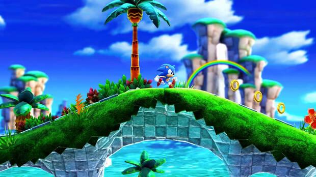 Sonic Superstars cooperativo local nicamente sin juego online