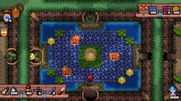 Quest Master juego con editor de mazmorras tipo Zelda para PC y Switch