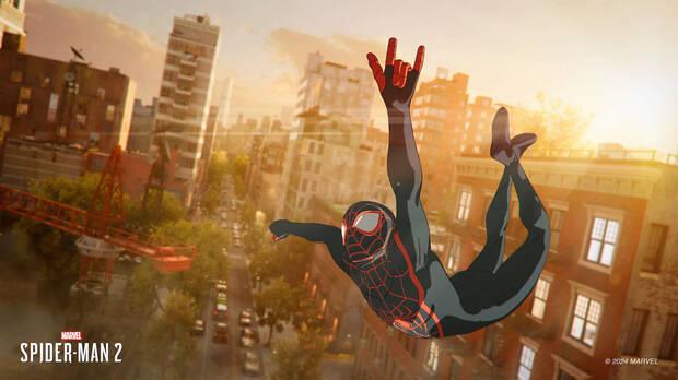 Nuevo traje para Miles Morales en Spider-Man 2.