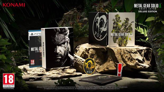 Metal Gear Solid Delta: Snake Eater ediciones especiales y coleccionista presentadas por Konami