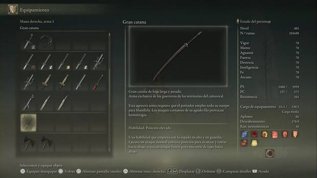 Elden Ring: Shadow of the Erdtree - Gran Catana