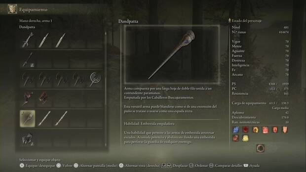 Elden Ring: Shadow of the Erdtree - Dandpatta