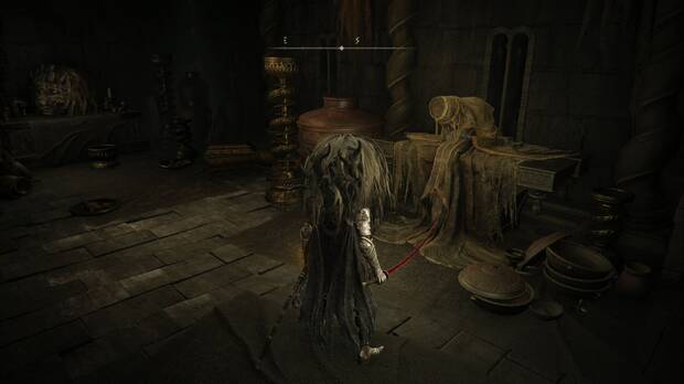 Elden Ring: Shadow of the Erdtree - Espíritu vigilante, ubicación de la Anciana cornamentada en el Almacén de Belurat, asentamiento de la torre